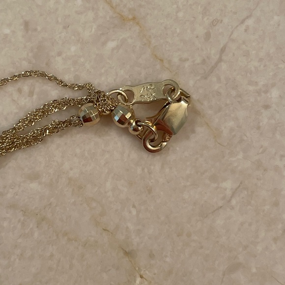 Venetian Glass 14k Gold Necklace - Picture 3 of 5